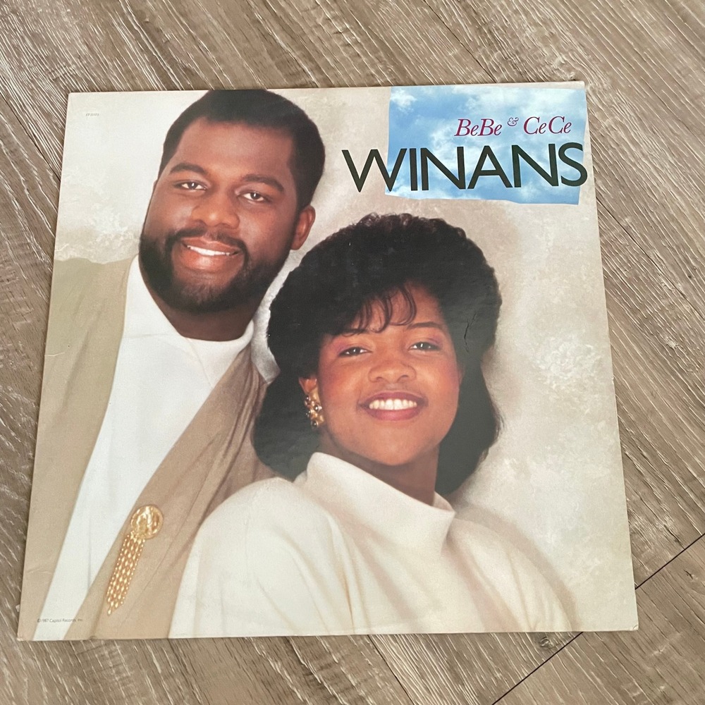 BeBe & CeCe Winans Vinyl LP 1987 Capitol ST-12573 Gospel R&B Soul Album